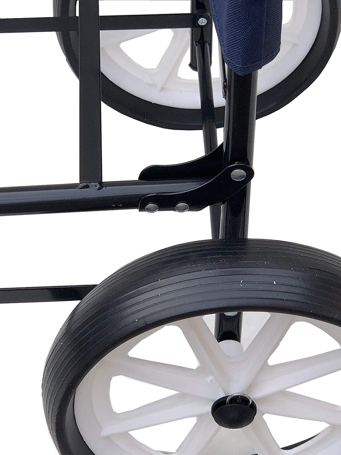 Carrello pieghevole "Sirio" porta spesa con ruote utile per spiaggia e città