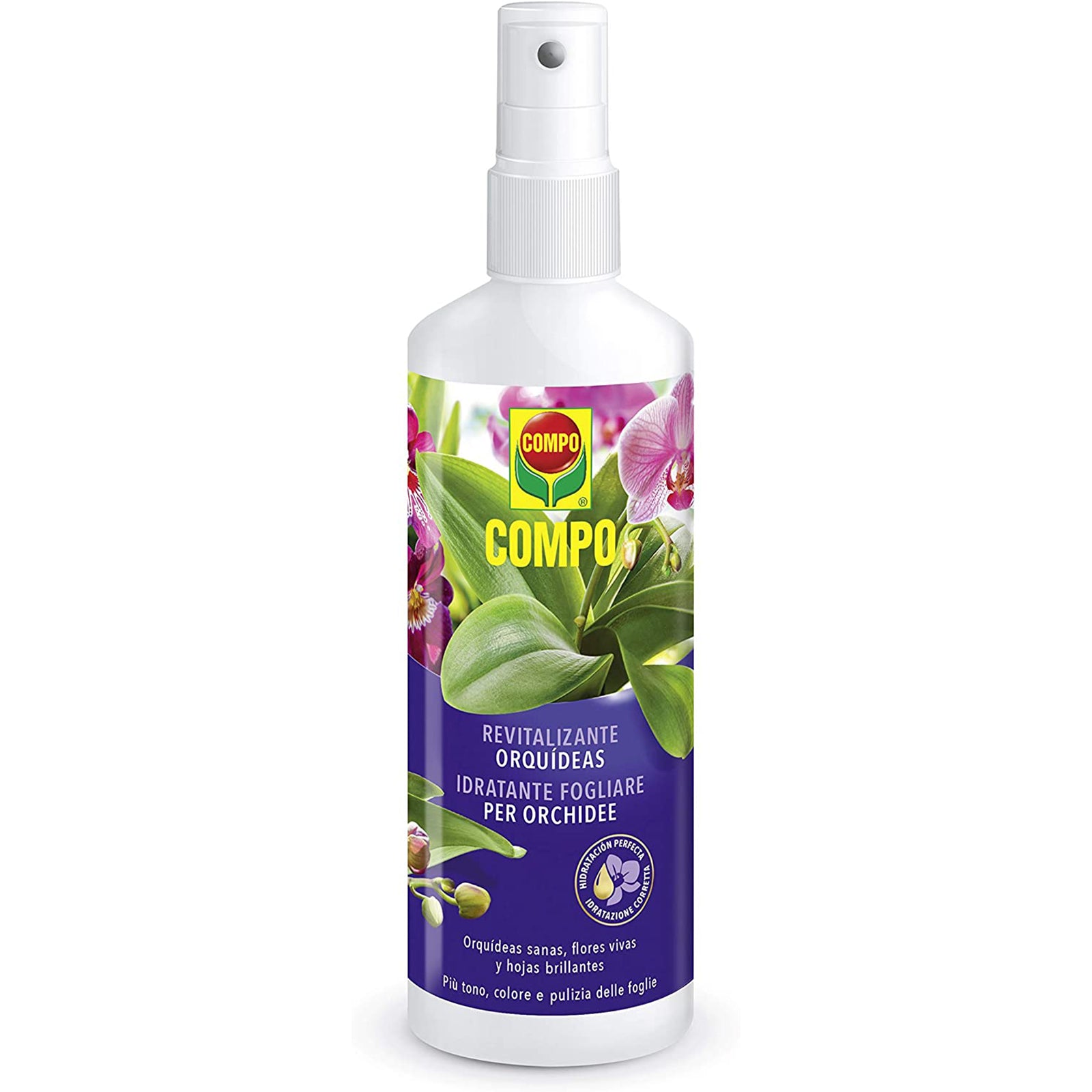 Idratante fogliare liquido per Orchidee per tonificare, pulire foglie e fiori 250 ml