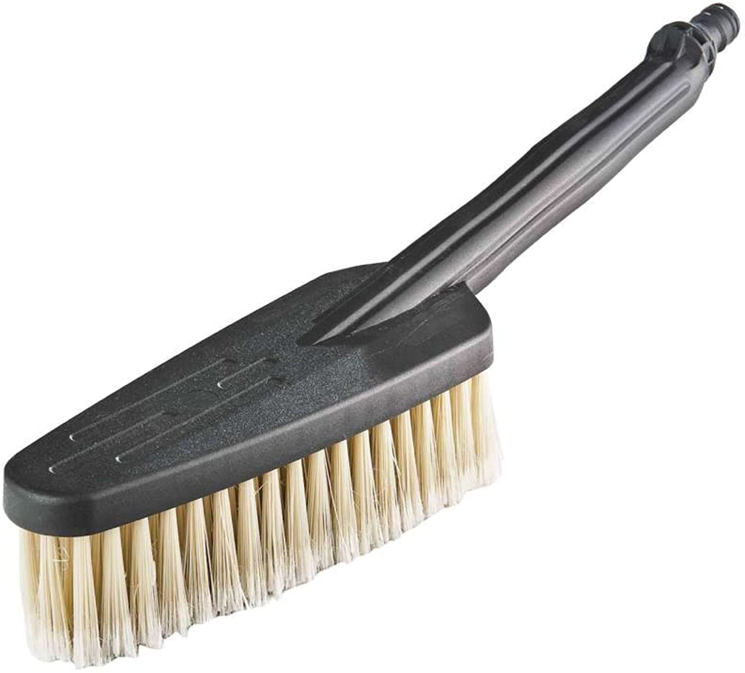 Spazzola a setole morbide, con raccordo rapido per lavaggio di auto e moto