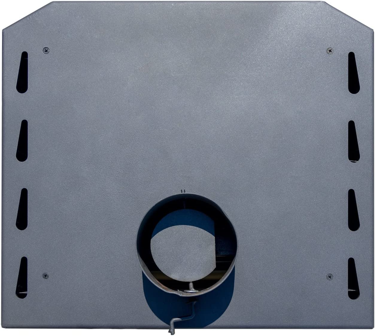 Stufa a legna "Ambassador" 13 kw con forno in acciaio verniciato h 116 cm