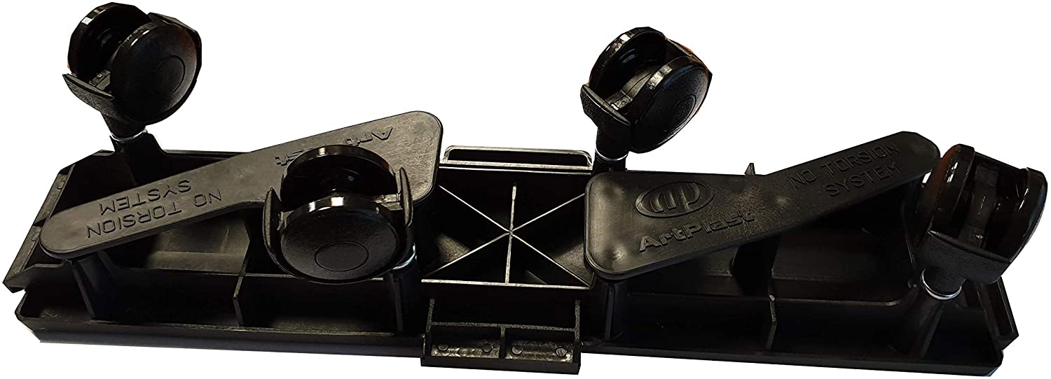 Barre sposta mobili pedana con ruote portata 170 kg "Made in Italy"