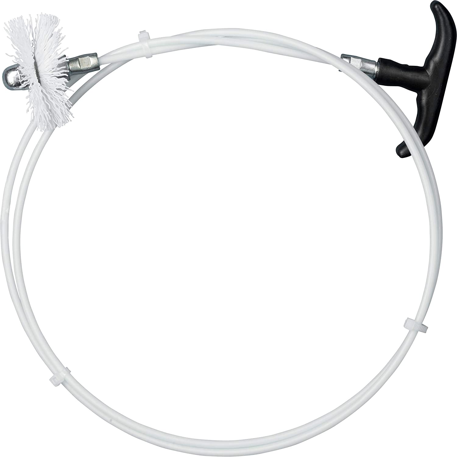 Kit pulizia per stufa a pellet, scovolo Ø 80 mm con asta da 2 m spazza camino