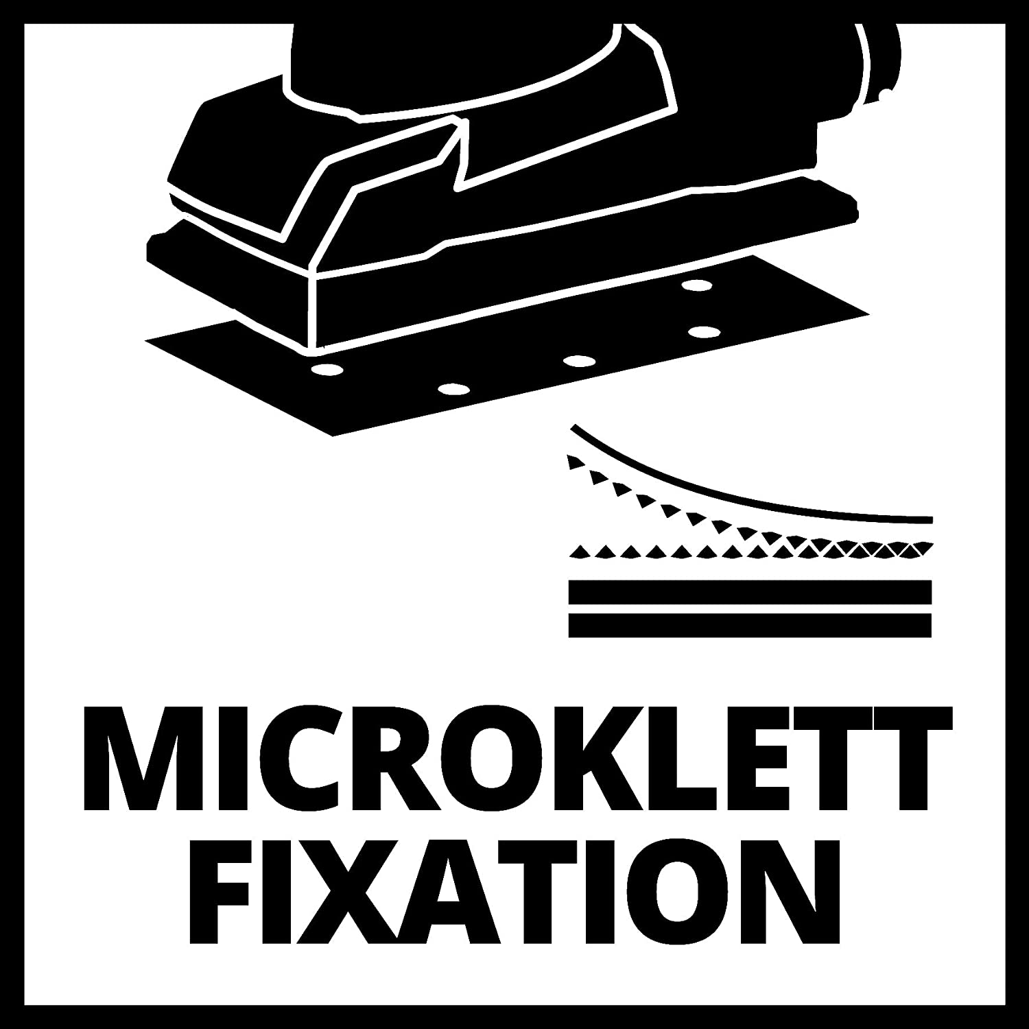 Levigatrice orbitale TC-OS 1520/1 leggera e maneggevole con impugnatura antiscivolo 150 W