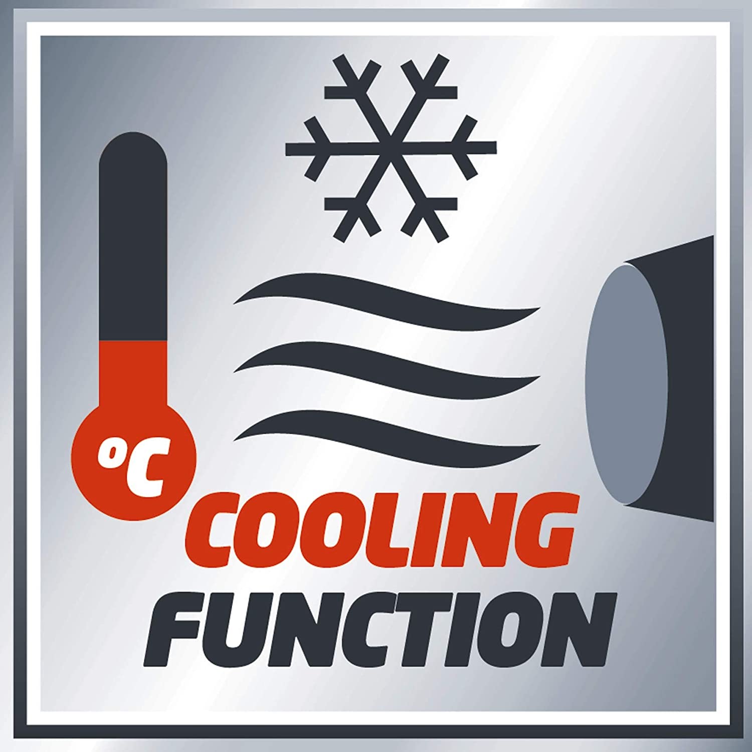 Pistola ad aria calda con regolazione temperatura 9 livelli TE-HA 2000 E