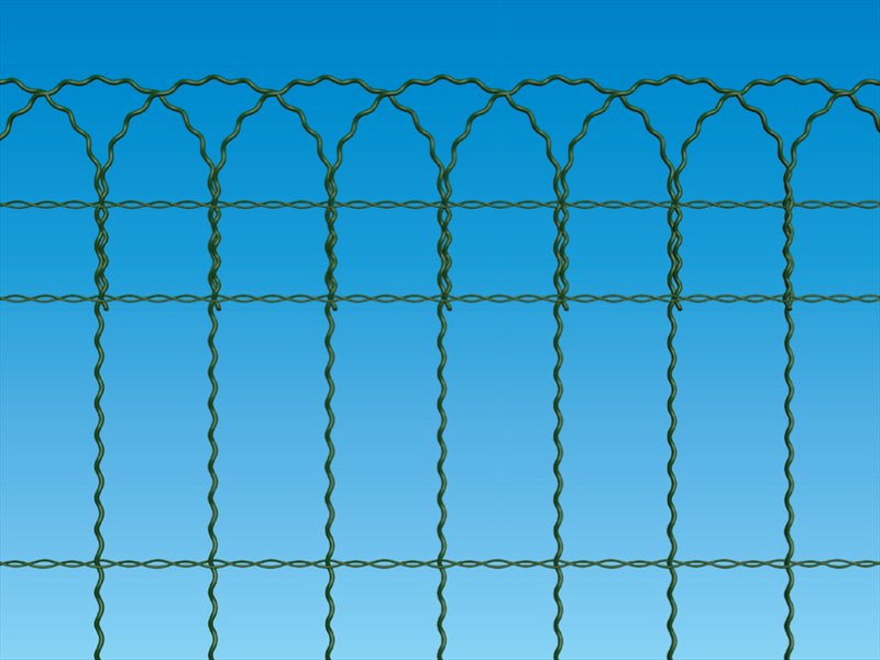 Rete Ornamentale per aiuole in metallo, maglia rettangolare 150 x 85 mm 25 mt