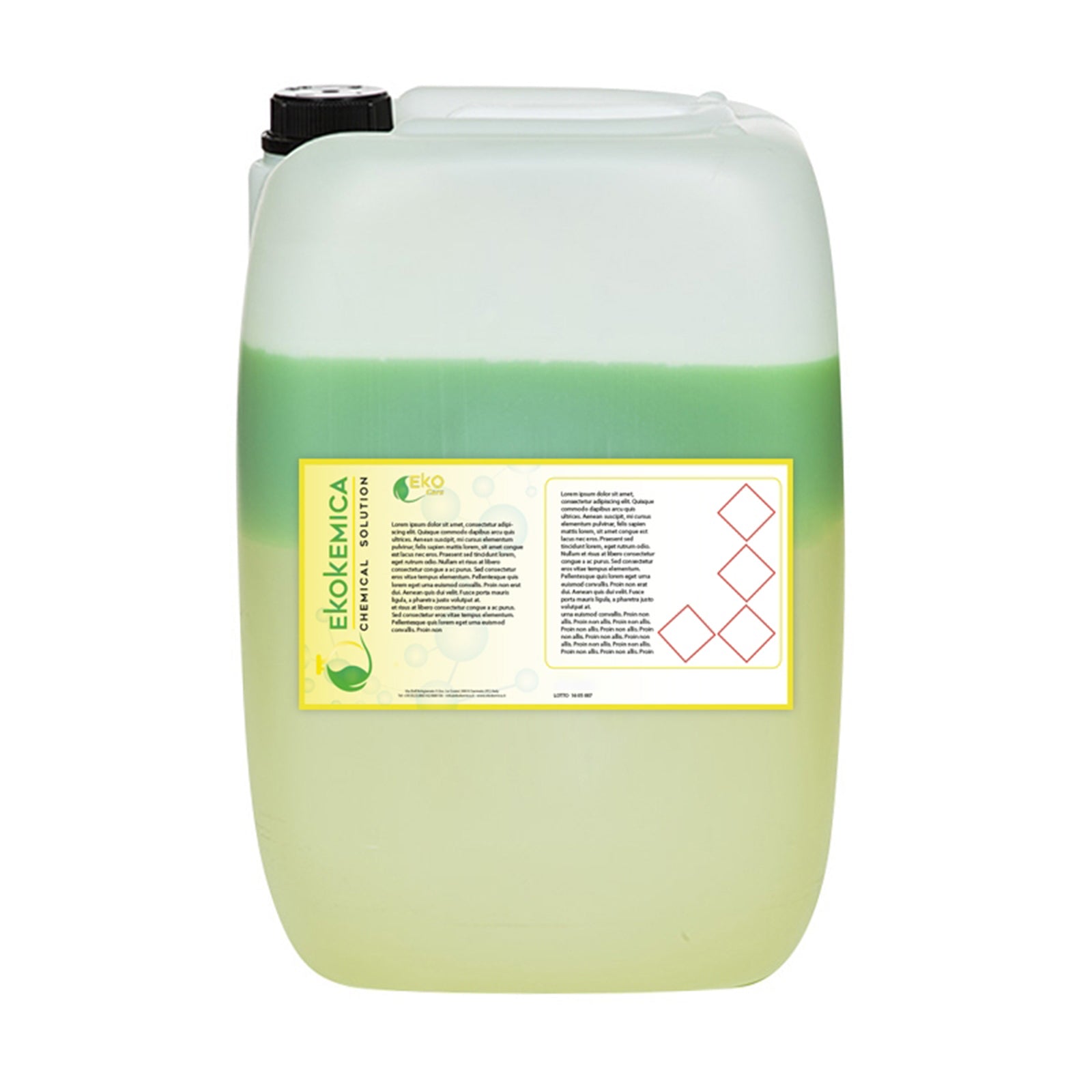Detergente bicomponente alcalino bifase sgrassante per Auto moto e teli del Camion 25 kg