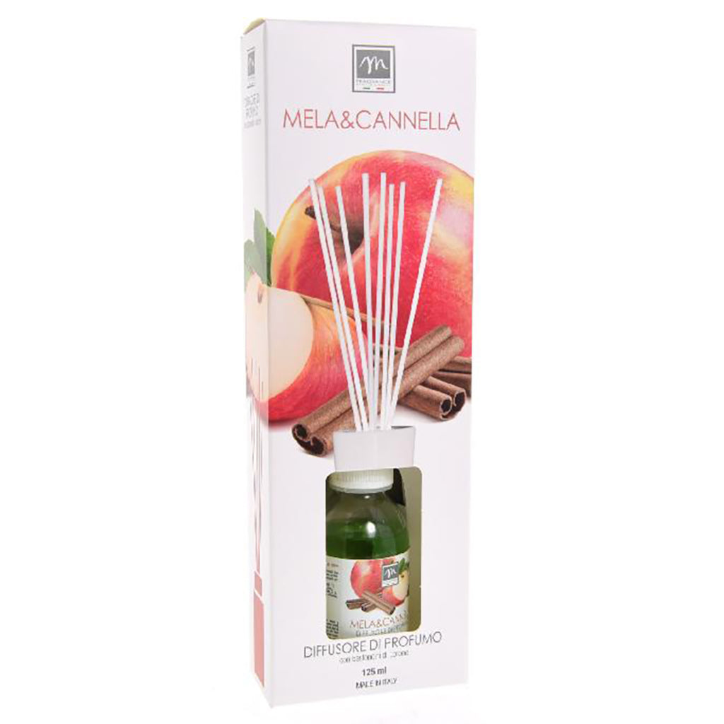 Diffusore di essenza con bacchette in cotone boccette da 125 mL per profumazione ambiente