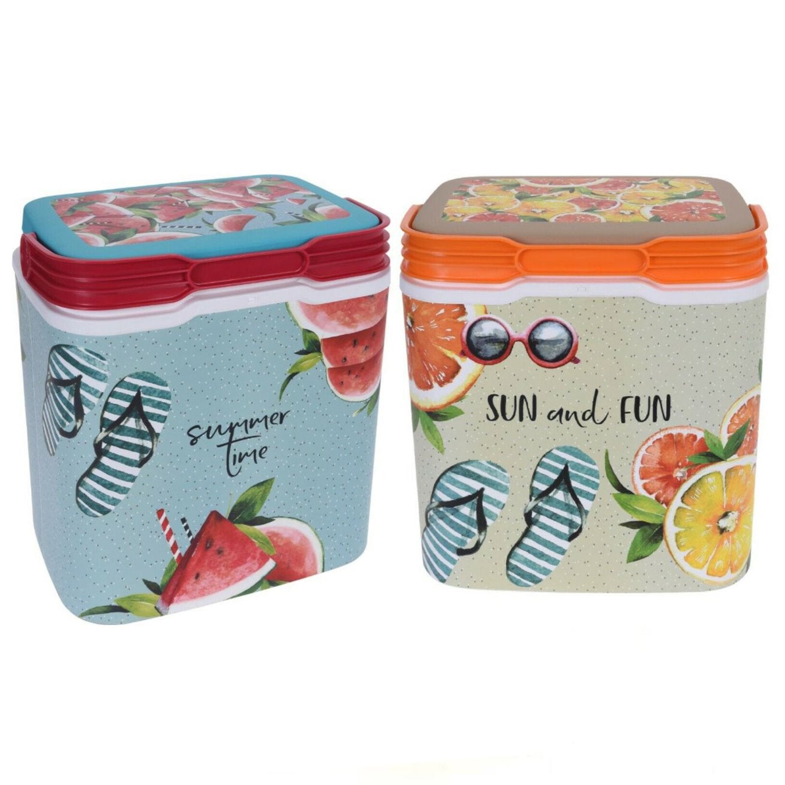 Frigo bar termico da mare e campeggio con maniglia a serratura da 29 lt