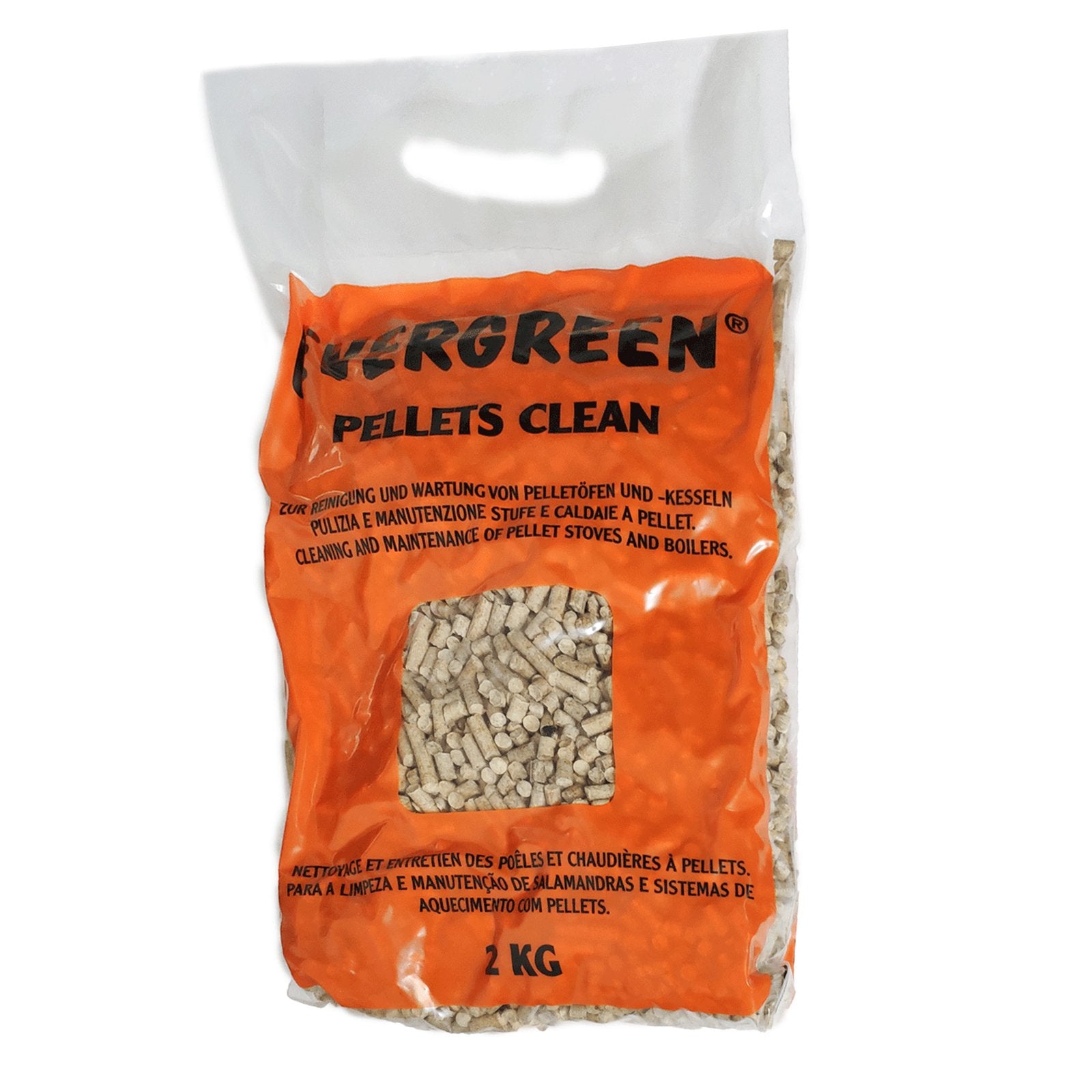 Pellet spazzacamino mangia fuliggine per stufe e caldaie kg 2