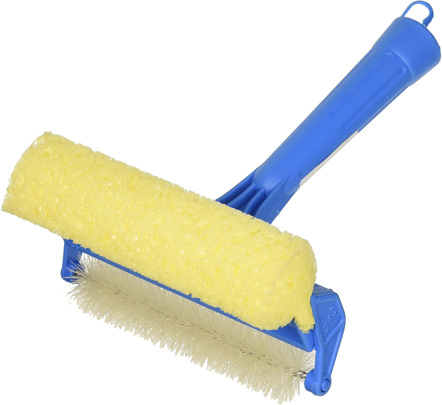 Spazzola di pulizia per zanzariera con attacco manico universale