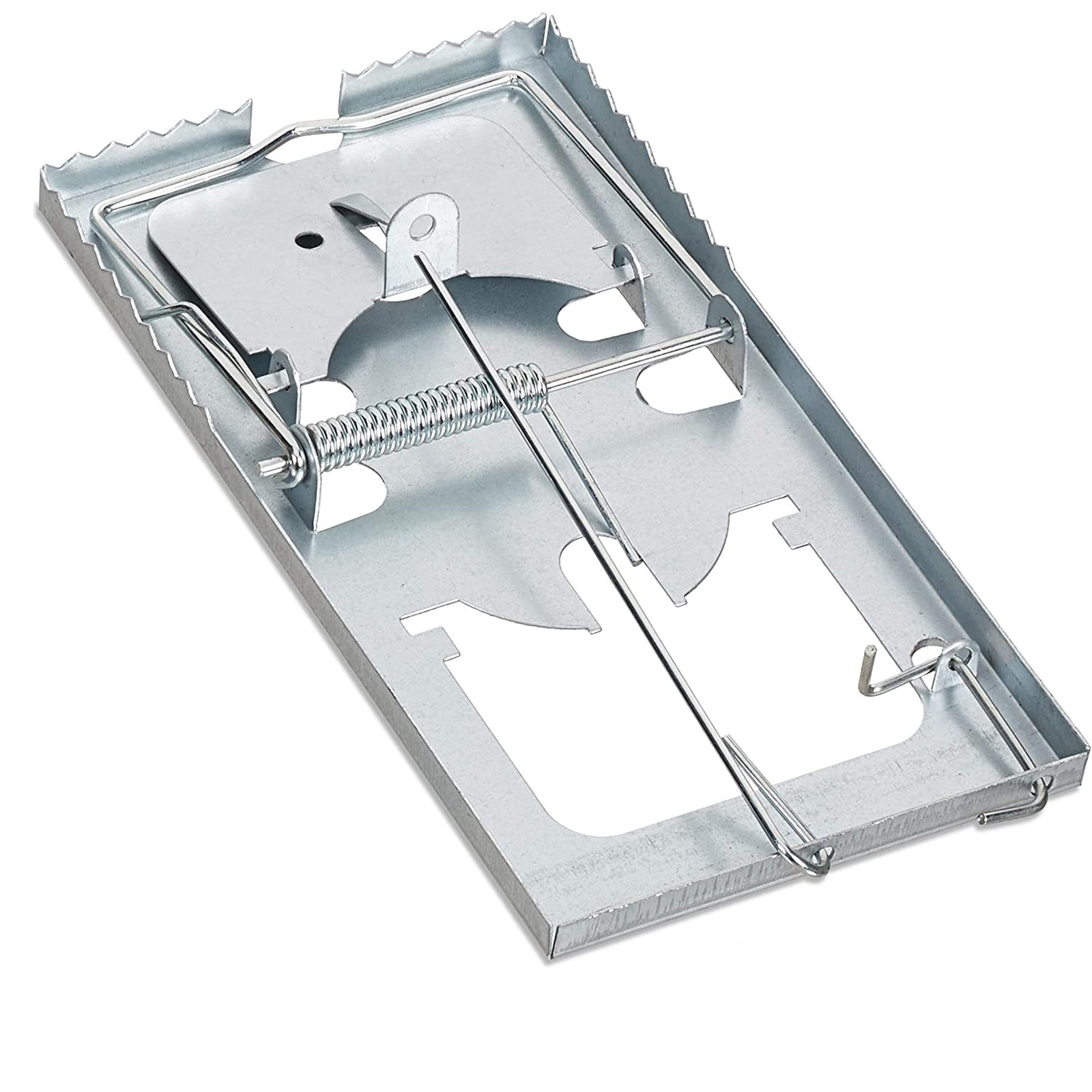 Trappola per topi e ratti in metallo a scatto con chiusura a ghigliottina