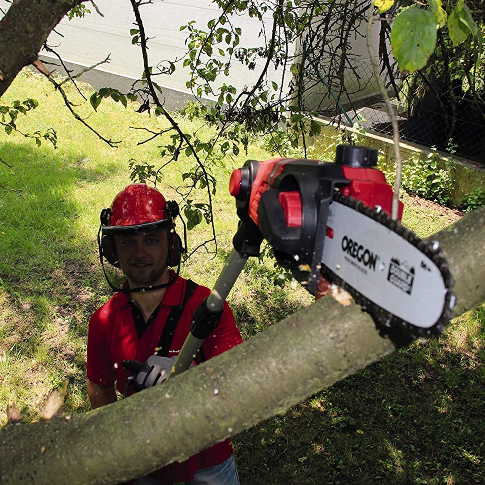 Utensile svettatoio multifunzione a batteria tagliasiepi sega a catena per giardino