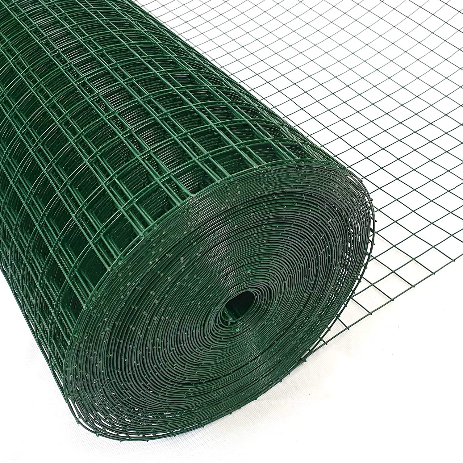 Rete elettrosaldata per recinzione in metallo, maglia rettangolare 50 x 25 mm