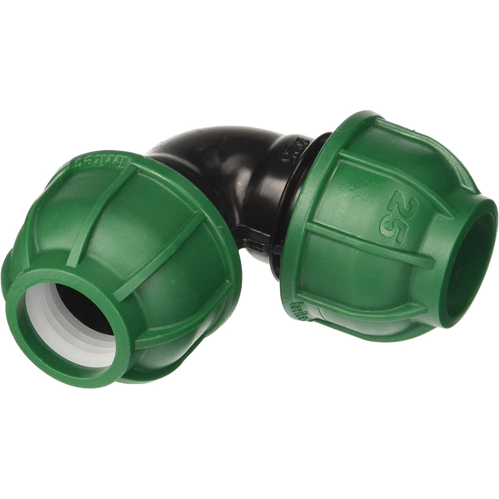 Gomito a 90 in polipropilene per irrigazione e giardinaggio PN 10 Bar