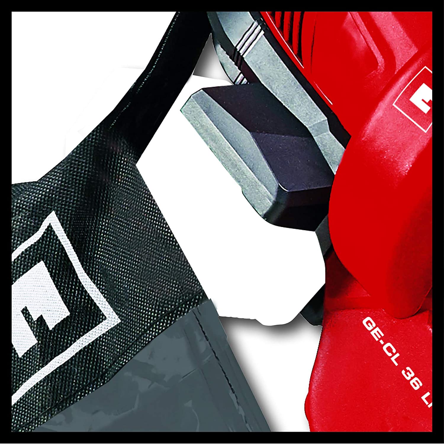 Aspiratore soffiatore per foglie a batteria GE-CL 36 Li con impugnatura ergonomica e ruote