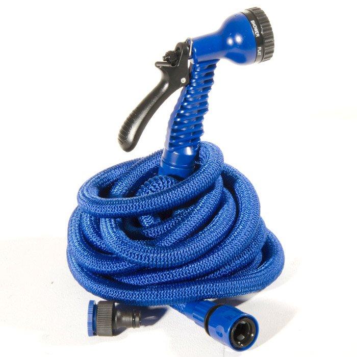 Tubo da giardino estendibile con pistola 7 funzioni per balcone e veranda