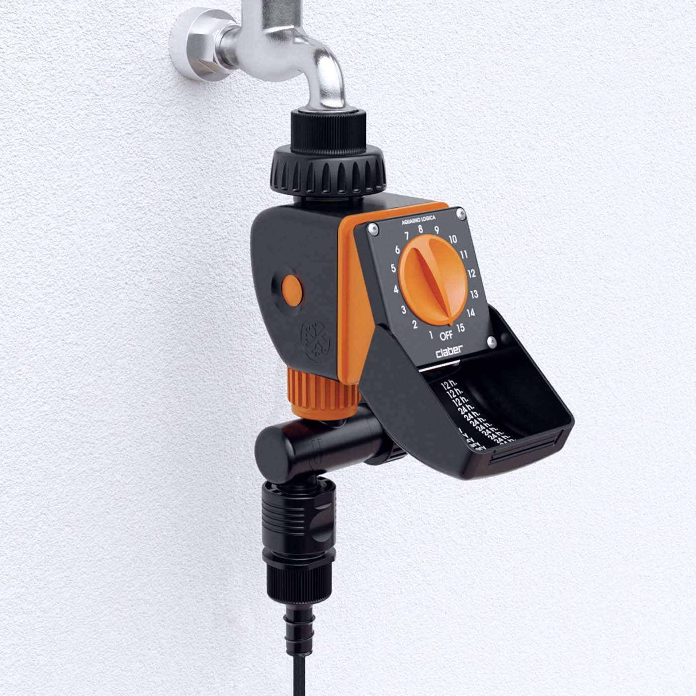 Ricambio ghiera-presa 3/4" per programmatori Aquauno e Aquadue con filtro "Claber"