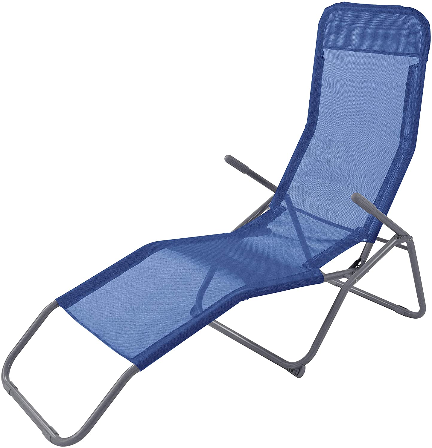 Sdraio basculante "Samba" lettino prendisole da giardino e mare