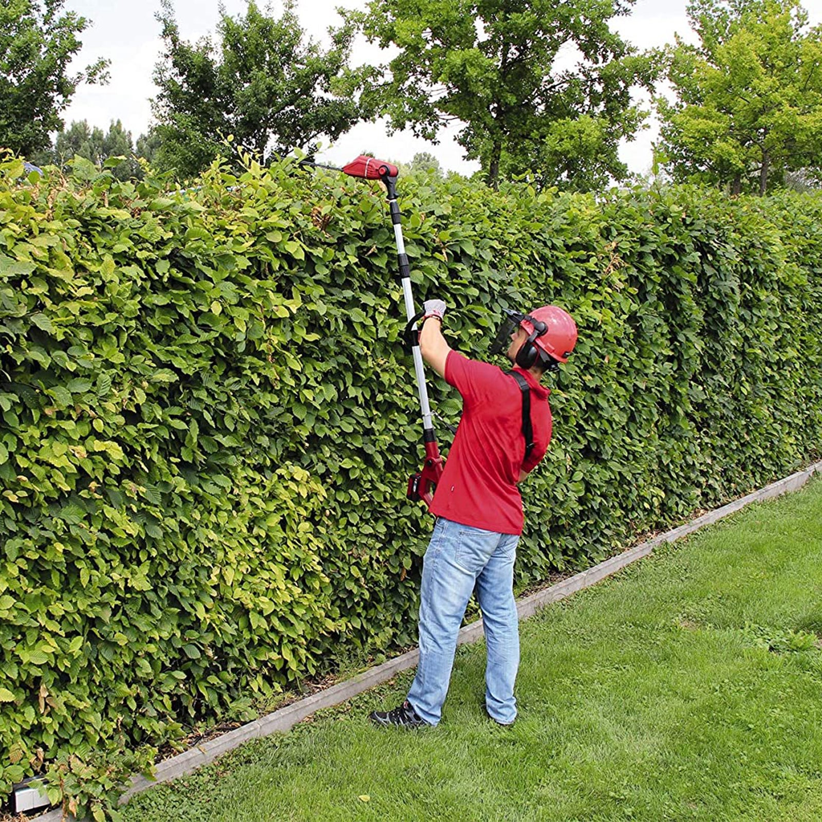 Utensile svettatoio multifunzione a batteria tagliasiepi sega a catena per giardino
