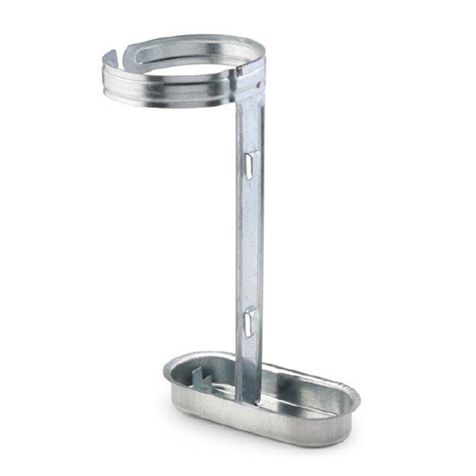 Abbeveratoio per conigli porta bottiglia in acciaio zincato