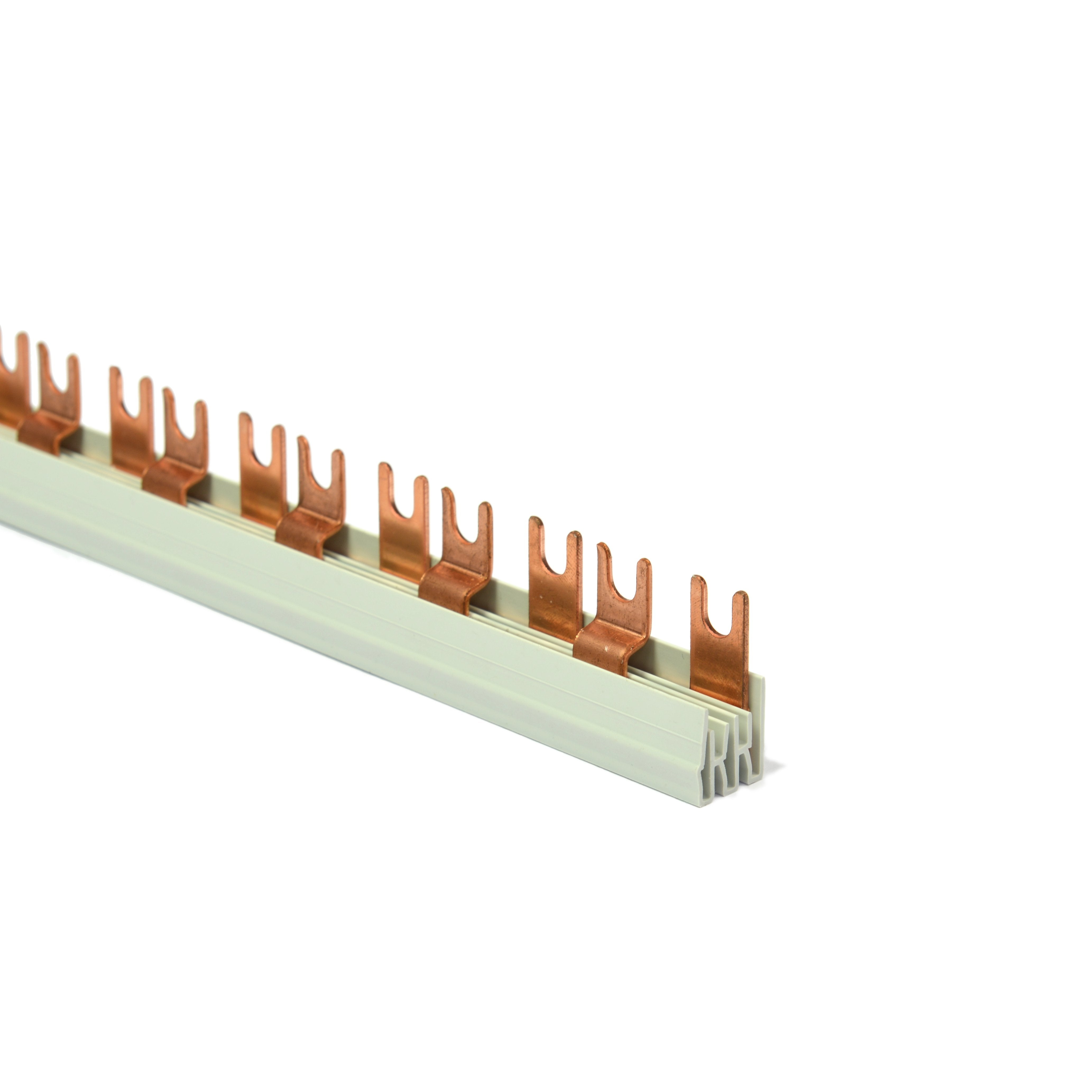 Barre di distribuzione a pettine, per collegamento cavi elettrici