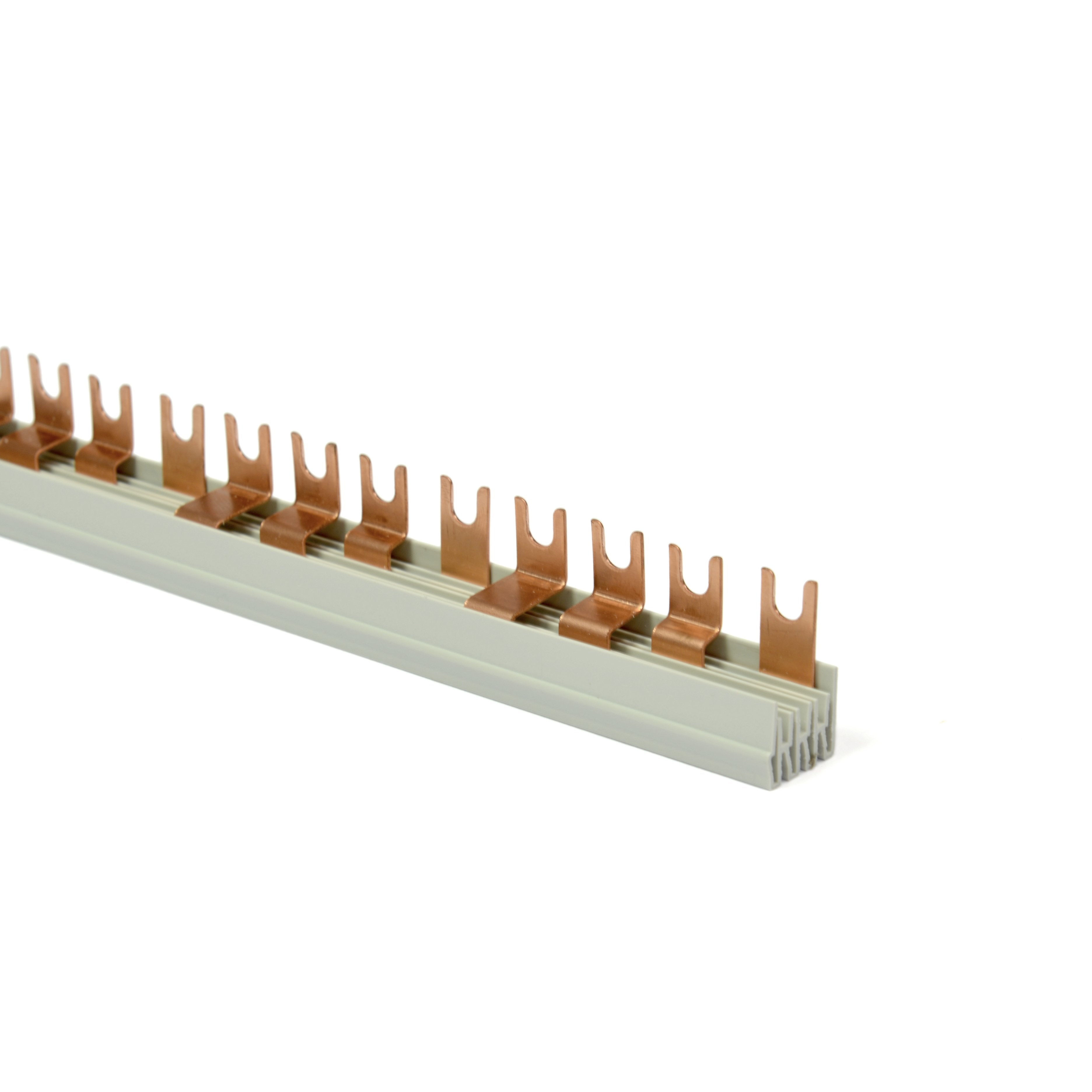 Barre di distribuzione a pettine, per collegamento cavi elettrici