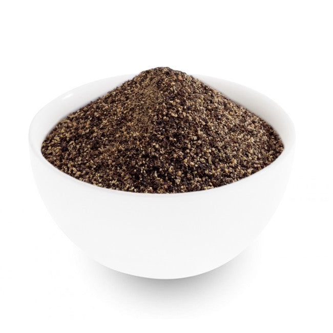 Semi di Pepe nero macinato, spezie per Alimenti da cucina ed insaccati