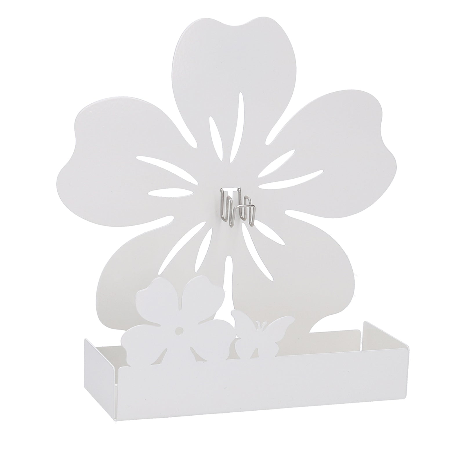 Diffusore in Metallo "Fiore" porta Zampirone antizanzare da Esterno h 17 cm