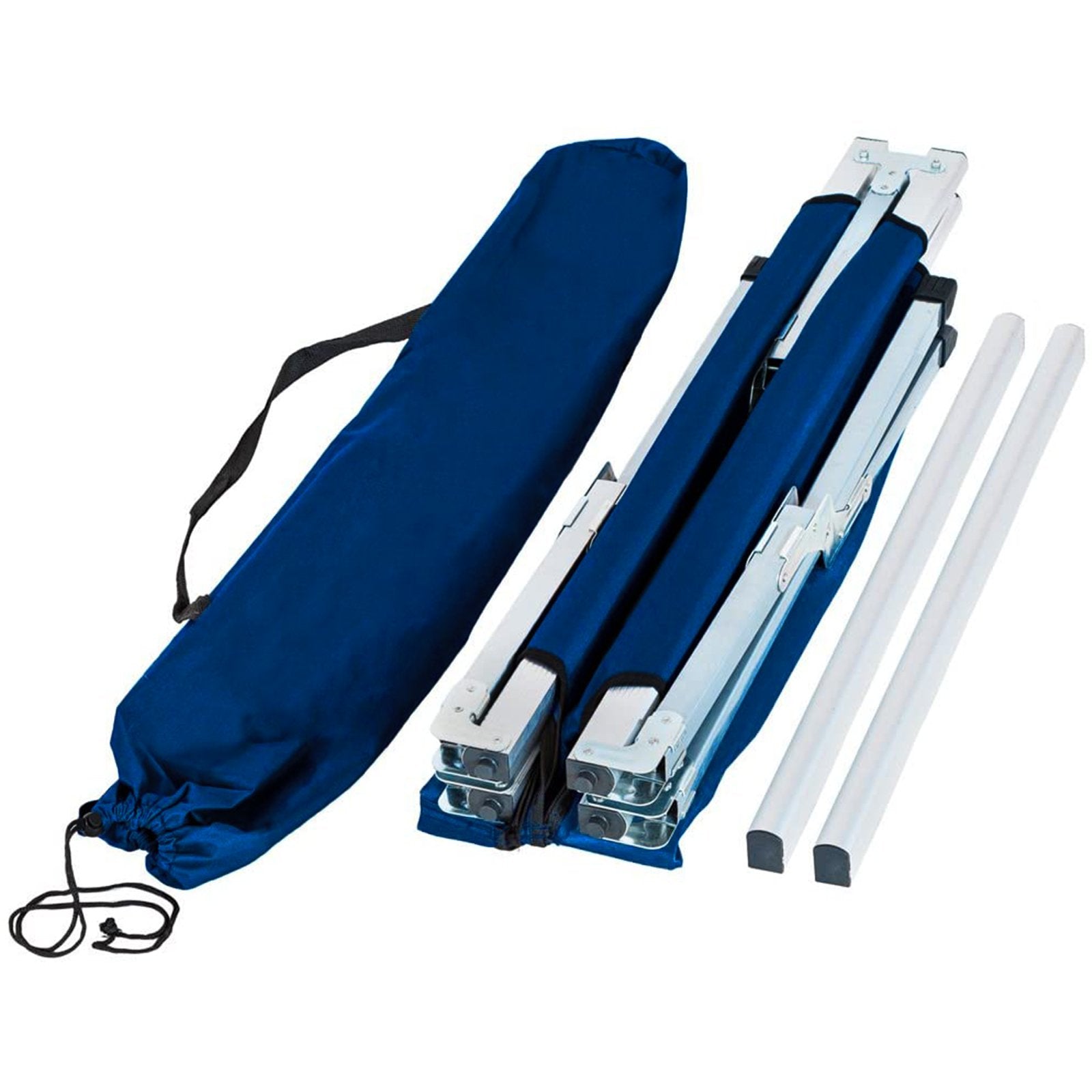 Brandina "Emergency" lettino in alluminio pieghevole per campeggio ed escursioni