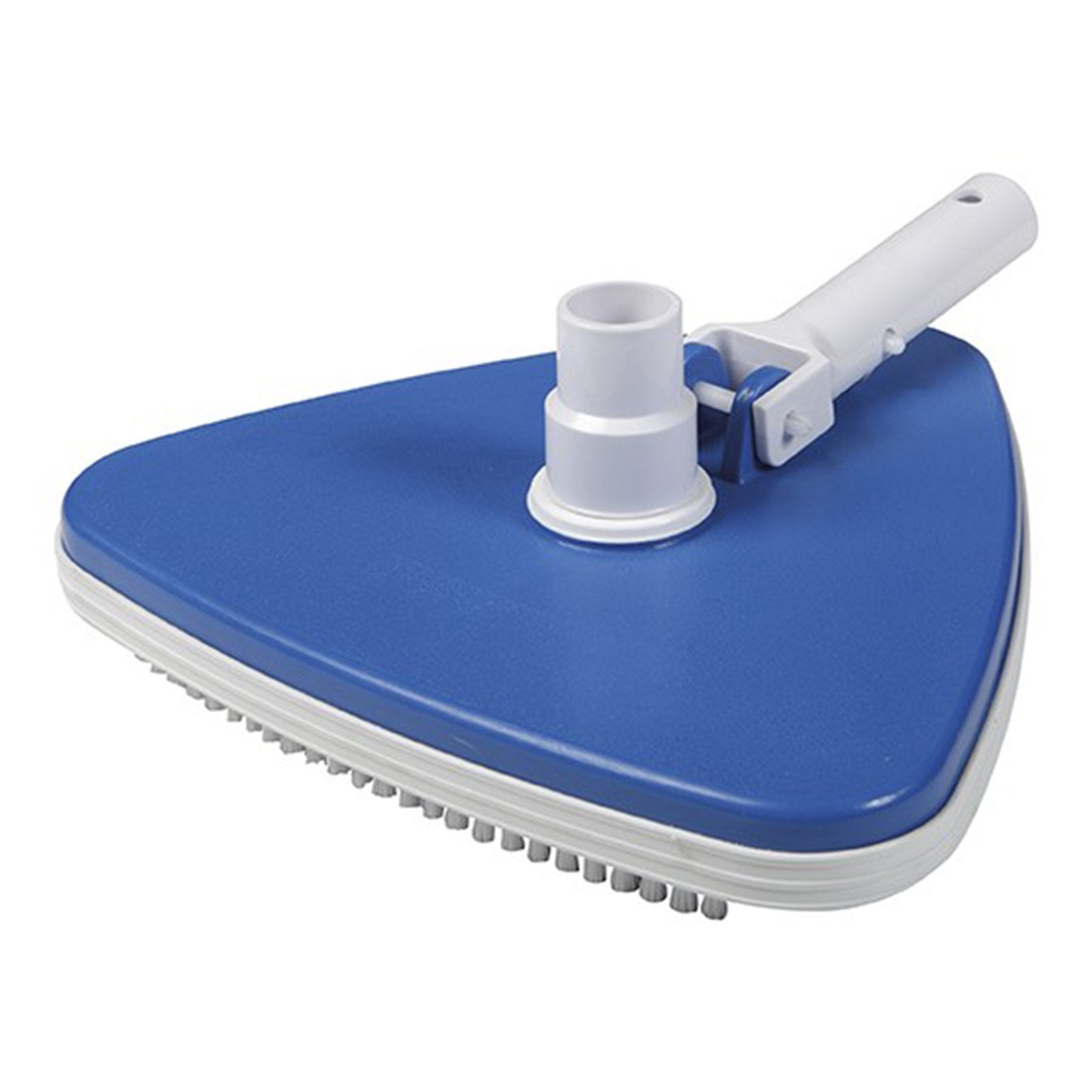 Aspirafango triangolare per piscina, spazzola di pulizia fondo con snodo e ammortizzatori