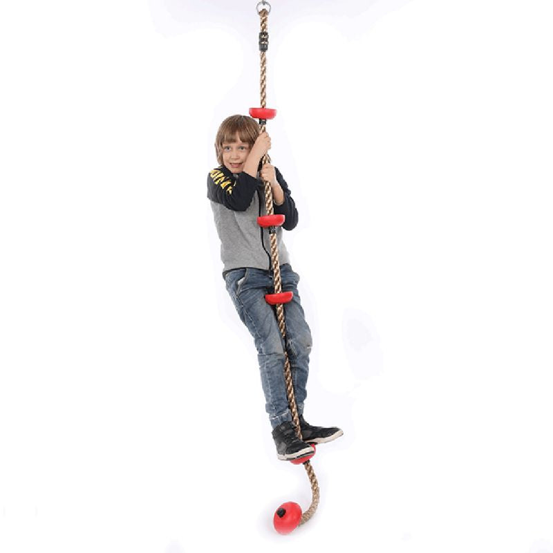 Gioco corda da arrampicata per altalena in plastica con corde per bambini