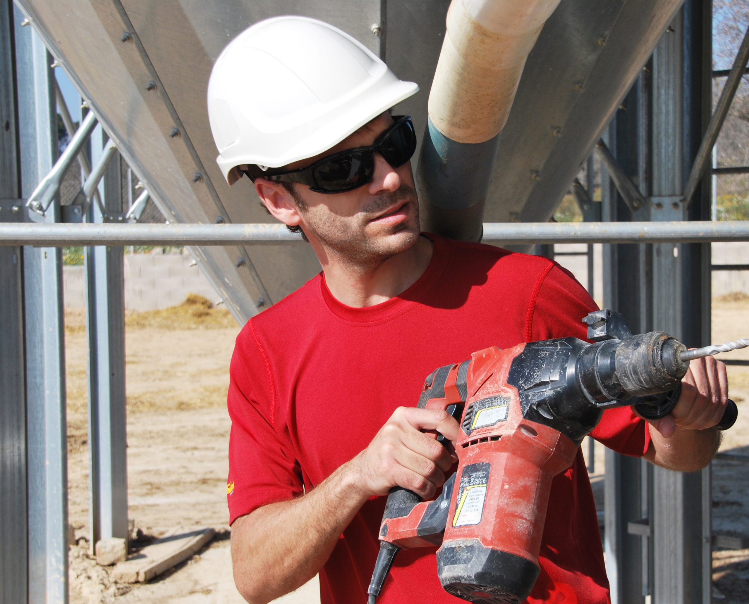 Occhiali da lavoro "Indro Solar con lenti in policarbonato Solari e montatura in memory foam