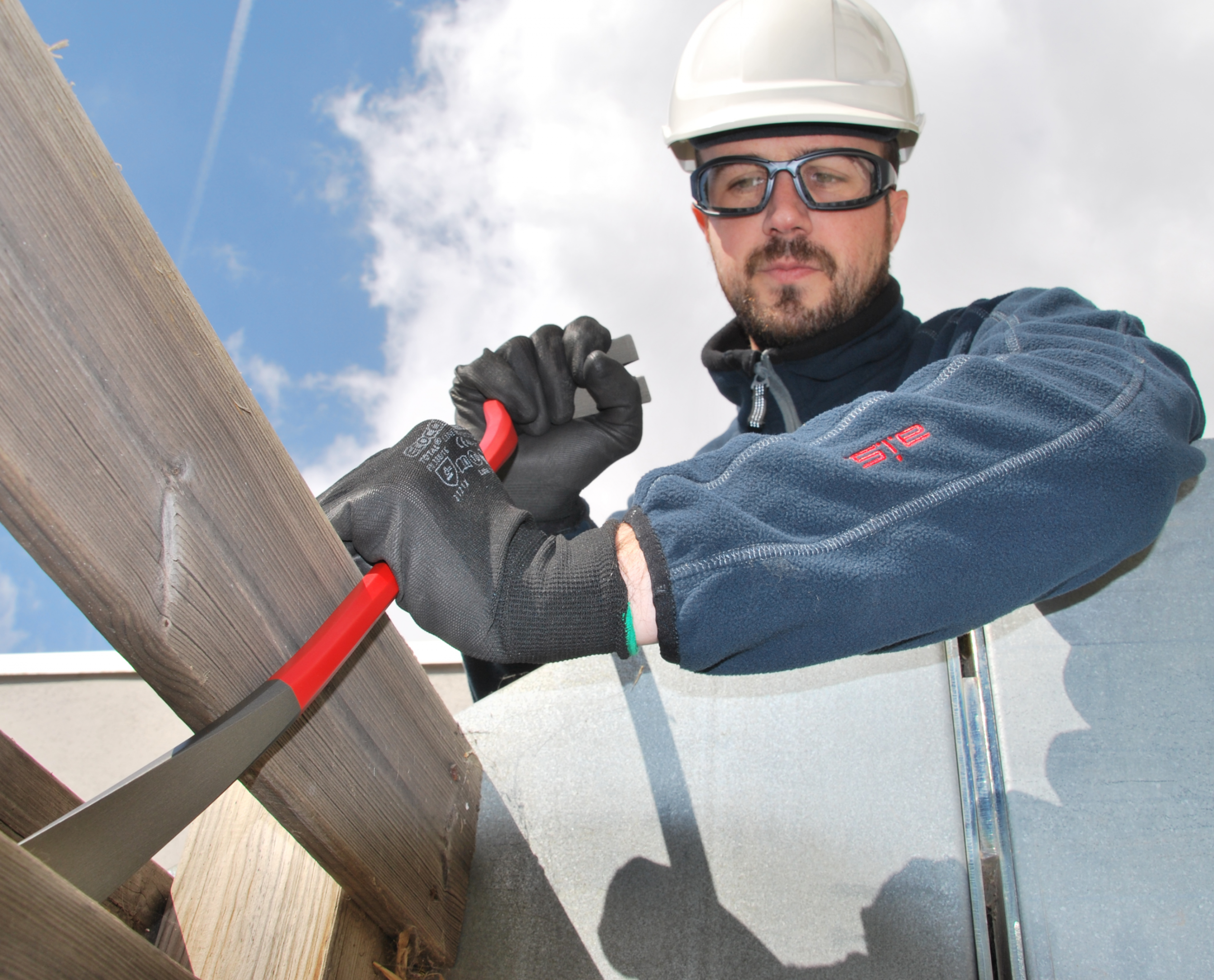 Occhiali da lavoro "Indro Clear" con lenti in policarbonato Trasparenti e montatura in memory foam