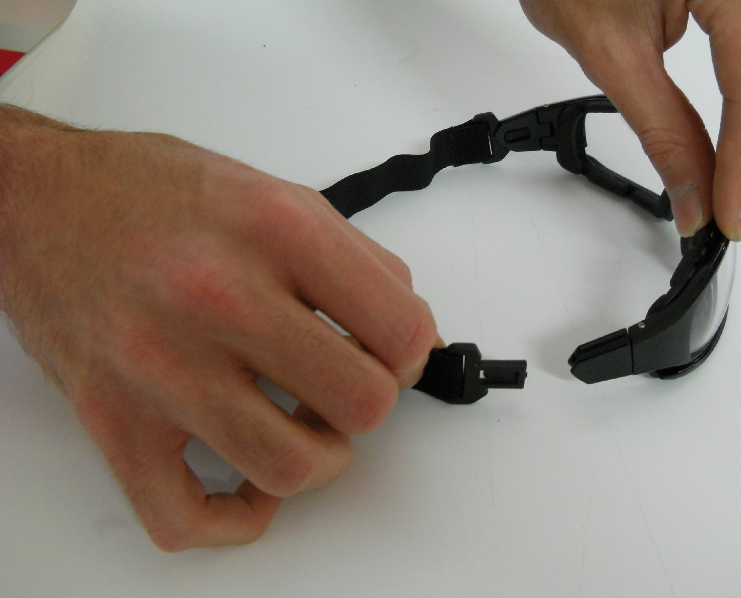 Occhiali da lavoro "Indro Clear" con lenti in policarbonato Trasparenti e montatura in memory foam