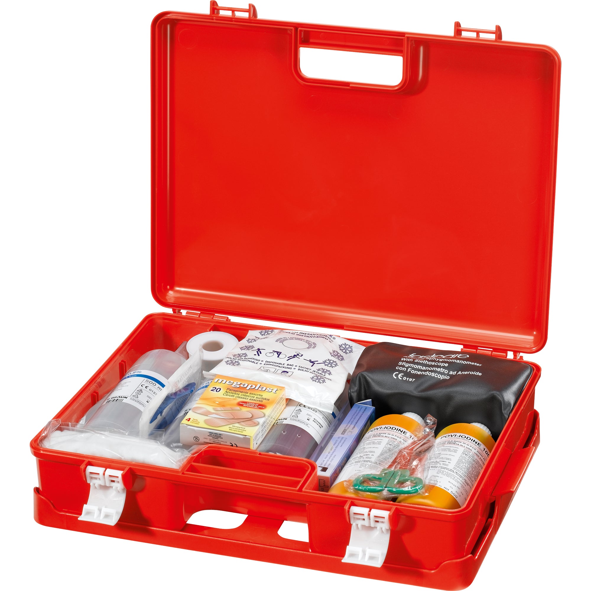 Valigetta medica cassetta di primo soccorso completa per aziende con 3 o più dipendenti
