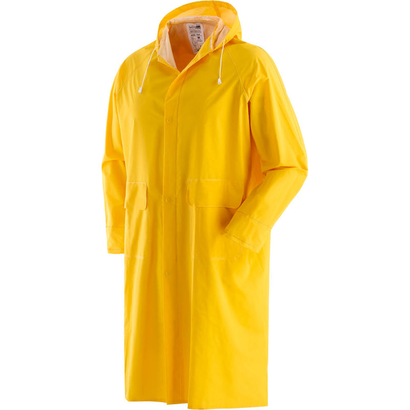 Cappotto "Pluvio" in PVC/PU con supporto 100% poliestere, Impermeabile traspirante giacca lunga