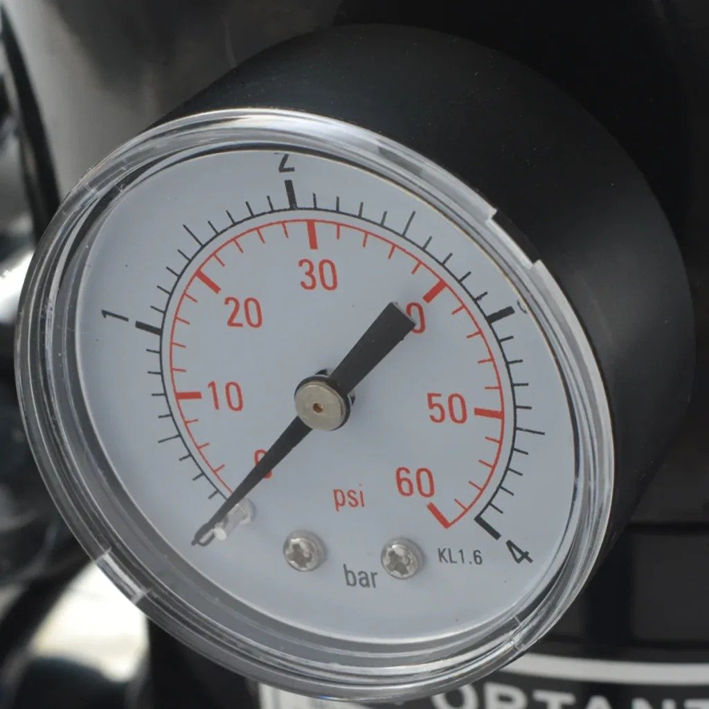 Pompa filtro a sabbia professionale per pulizia piscina con motore esterno 400 Watt per 10000 l/h