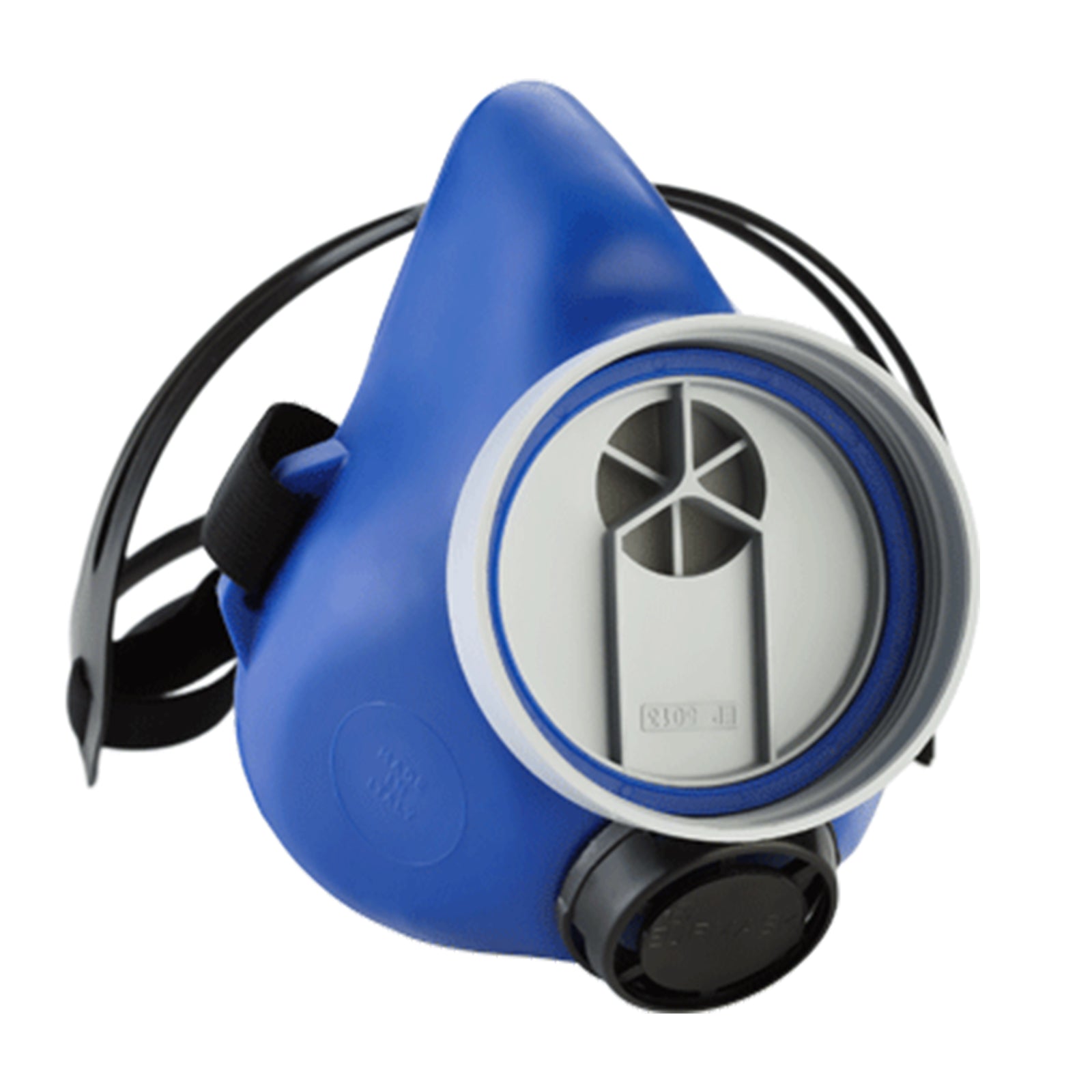 Maschera di protezione filtro singolo "Eurmask" per polveri, fumi e gas