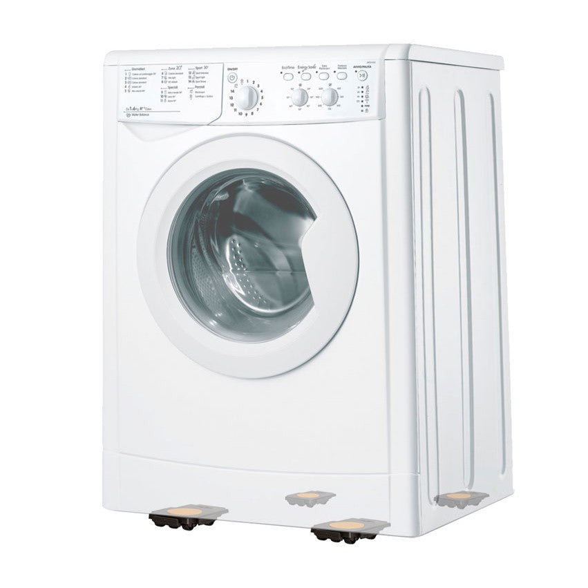 Carrello sposta mobili in plastica robusta pedana con ruote portata 150 kg "Made in Italy"