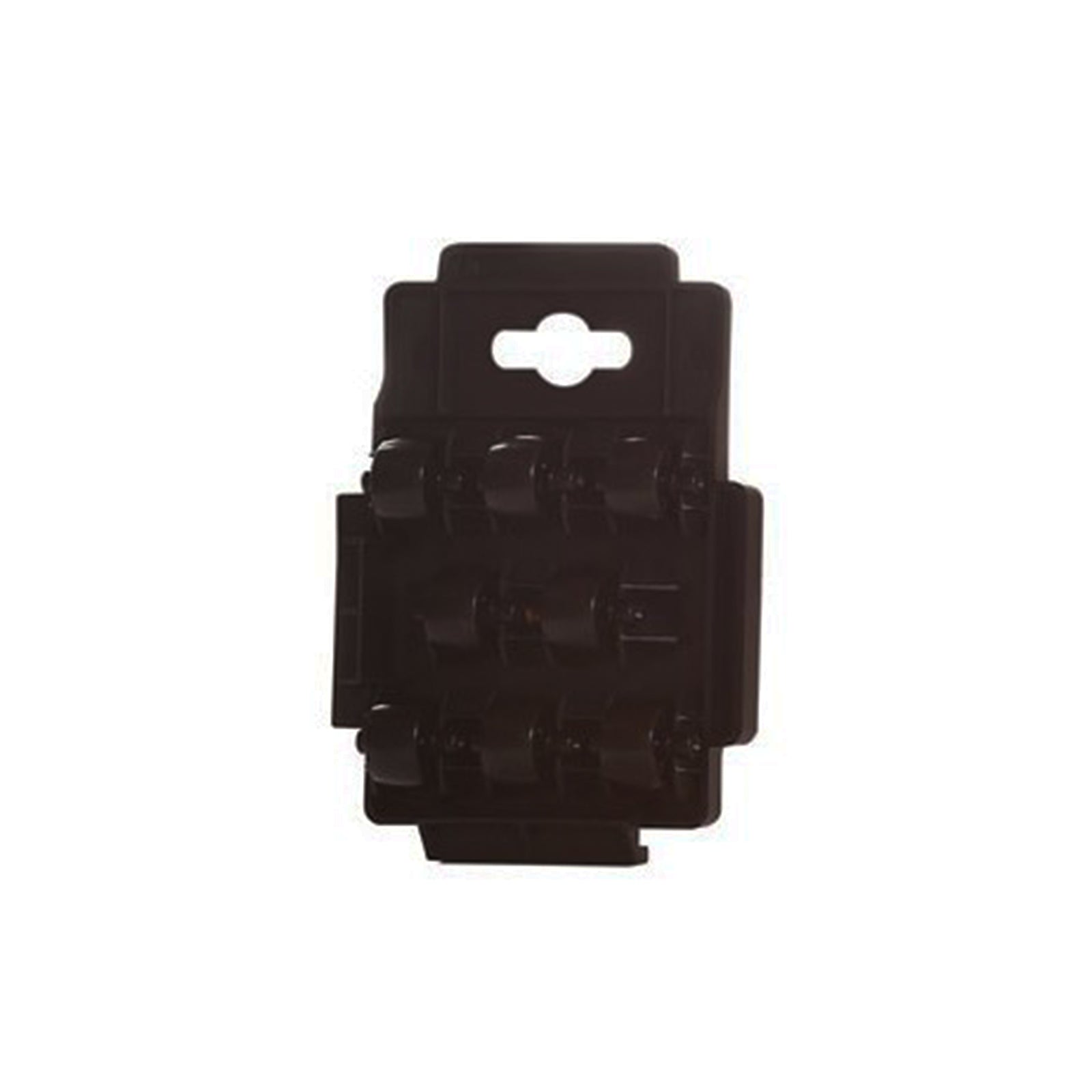 Carrello sposta mobili in plastica robusta pedana con ruote portata 150 kg "Made in Italy"