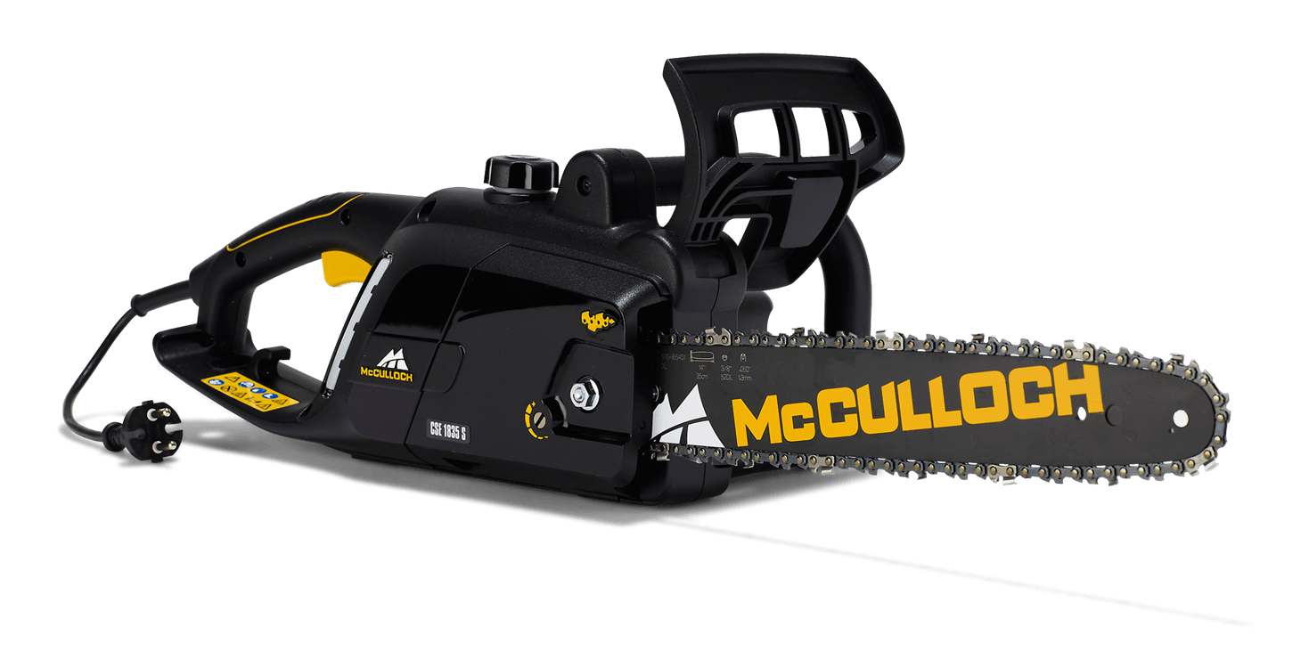 Elettrosega McCulloch CSE 1835 con tendicatena rapido motore a 1800 W