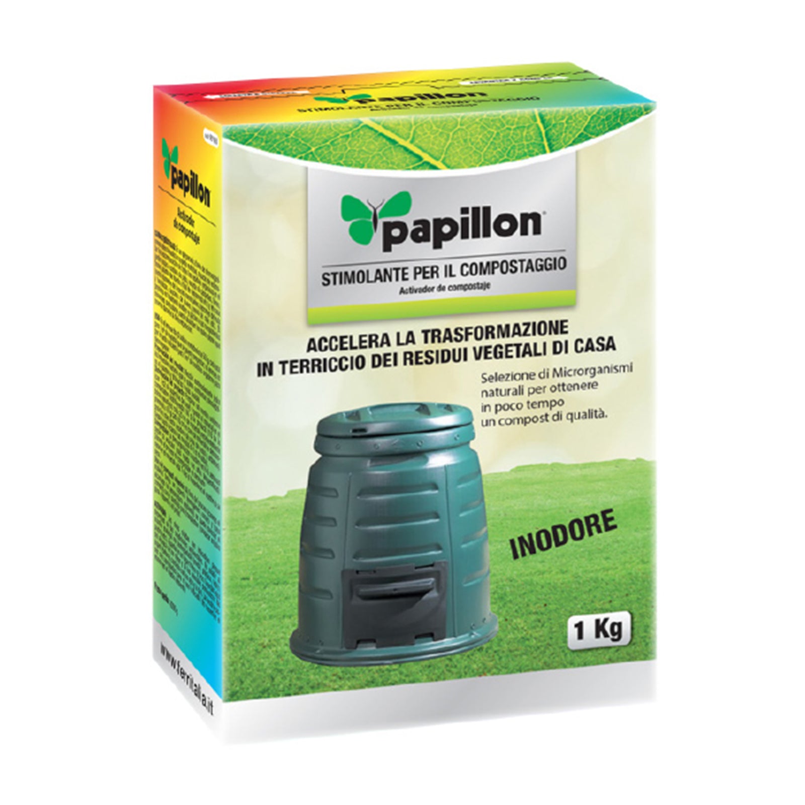 Attivatore rapido per compostaggio kg 1 acceleratore per decomposizione compostiera