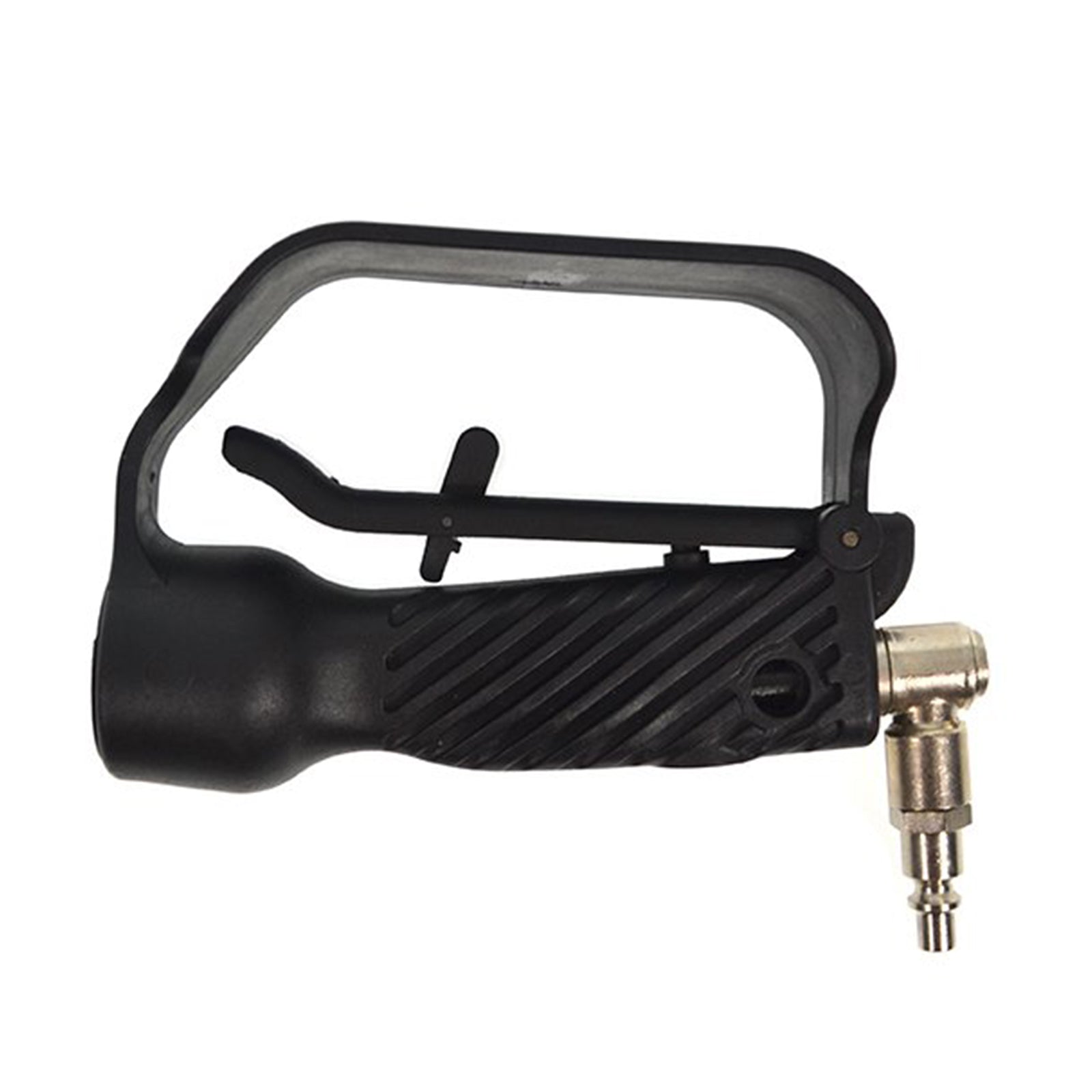 Maniglia con rubinetto girevole ricambio per pettine abbacchiatore ed accessori pneumatici