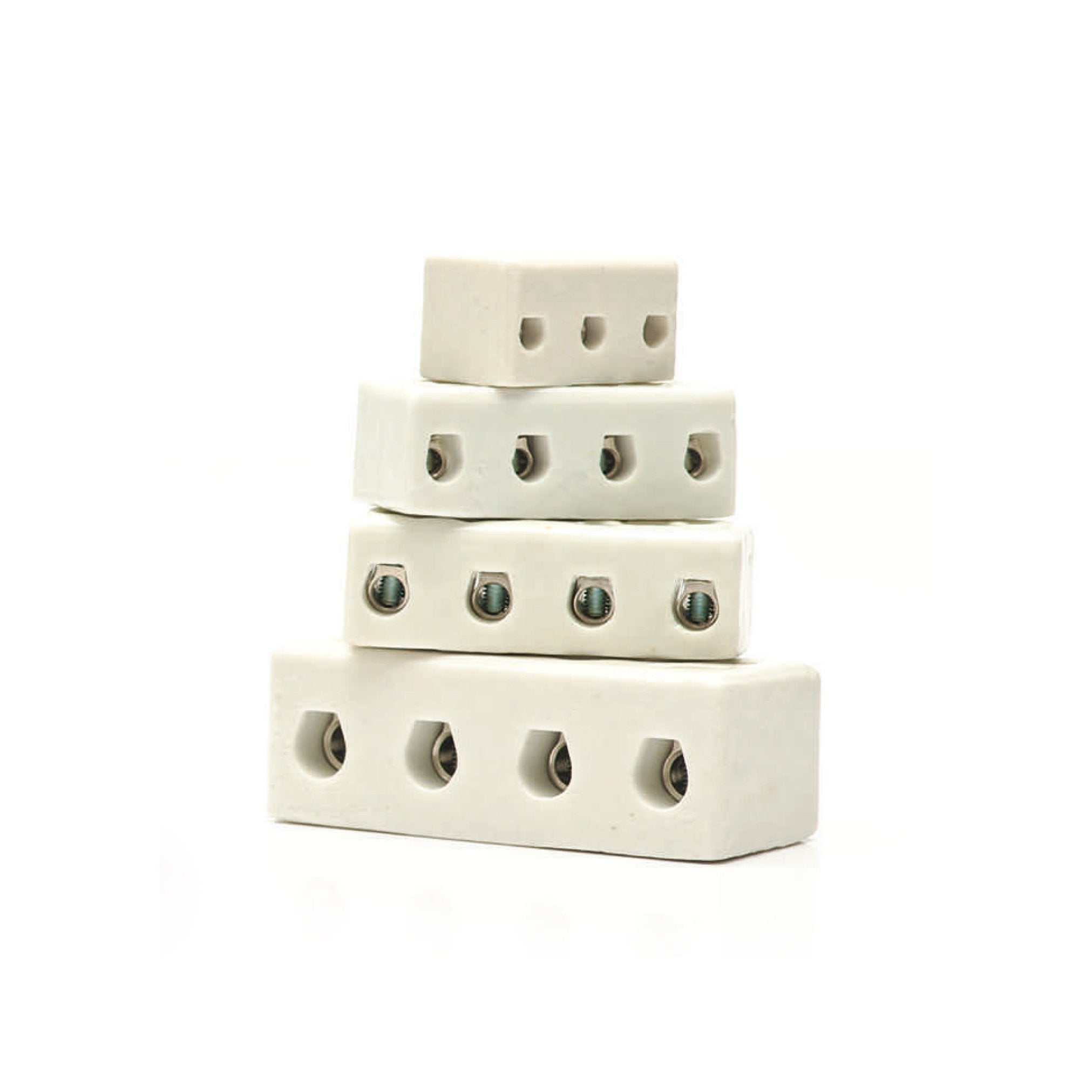 Morsetti Ceramici per collegamento cavi elettrici resistenti e isolanti