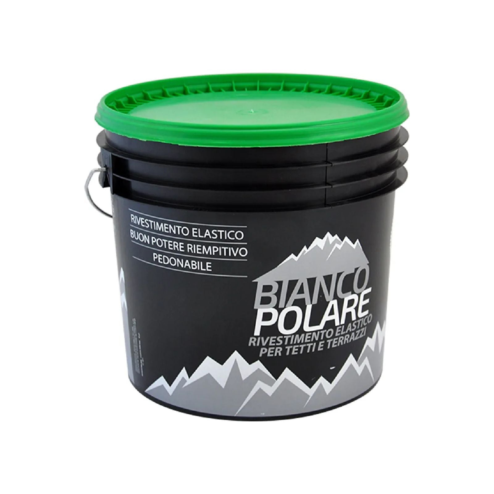 Vernice acrilica per tetti resistente agli agenti atmosferici diluibile con acqua