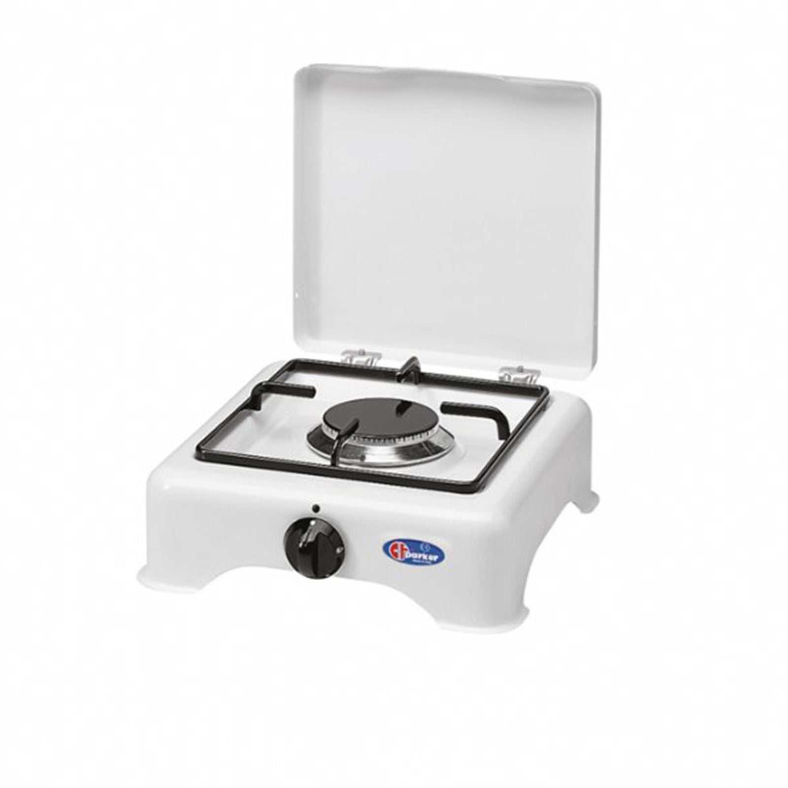 Fornello a gas da campeggio 1 fuoco "Parker" fiamma regolabile "Made in Italy"