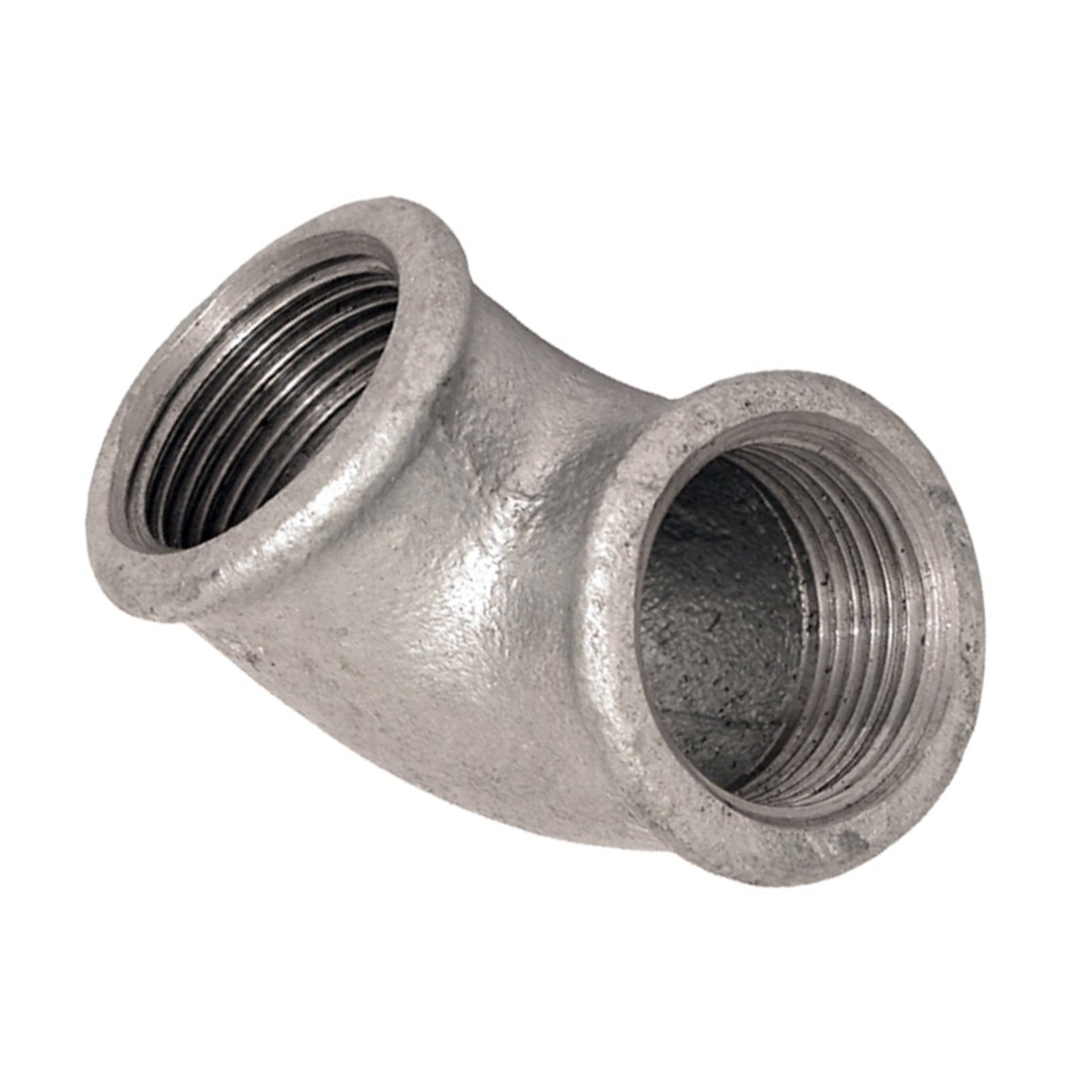 Raccordo gomito a 90 in ghisa zincata malleabile per irrigazione e giardinaggio