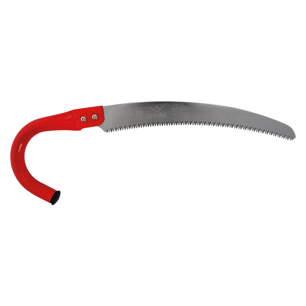 Segaccio Samurai da potatura taglio curvo con manico in metallo 33 cm