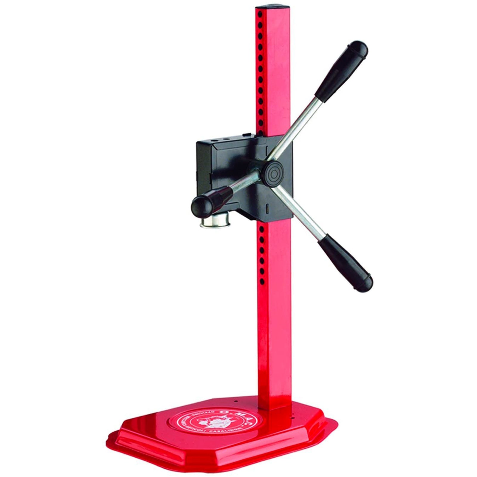 Capsulatrice "Regina" tappatrice a cremagliera colonna per tappi corona da 26 mm