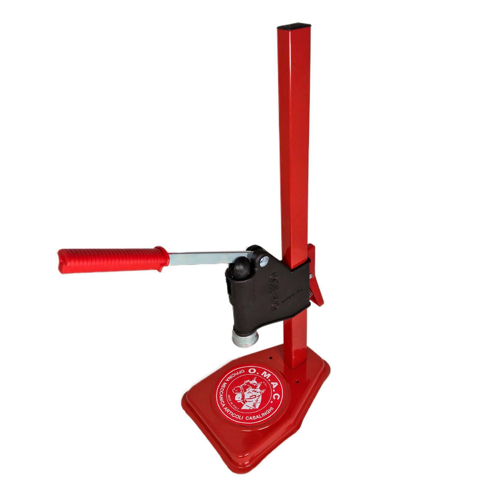 Capsulatrice "Ornella" tappatrice a cremagliera colonna per tappi corona da 26 mm